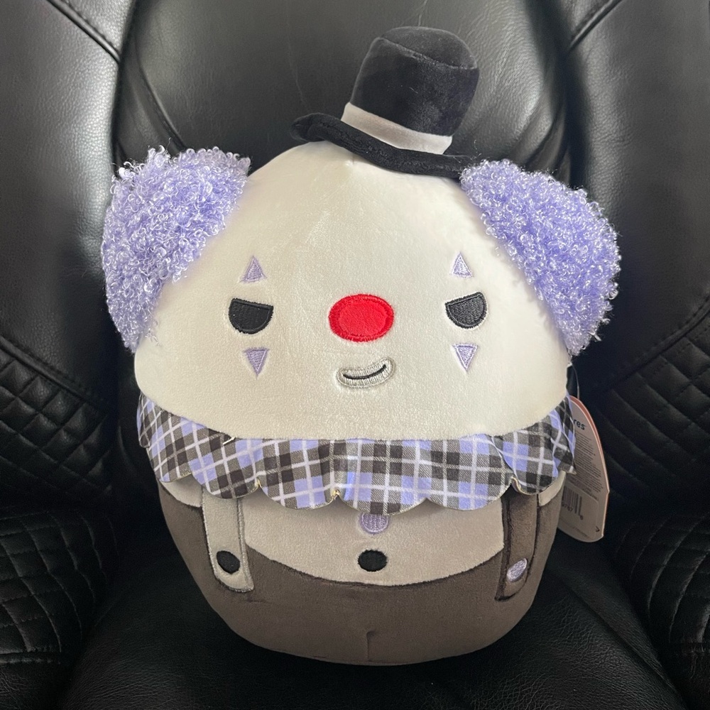 Squishmallows Ms. K White Clown.